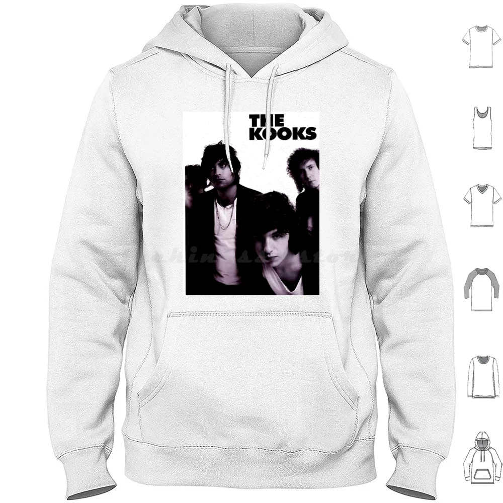 

Толстовки с плакатом The Kooks с длинным рукавом The Kooks Band Naive Konk Lets Go Sunshine