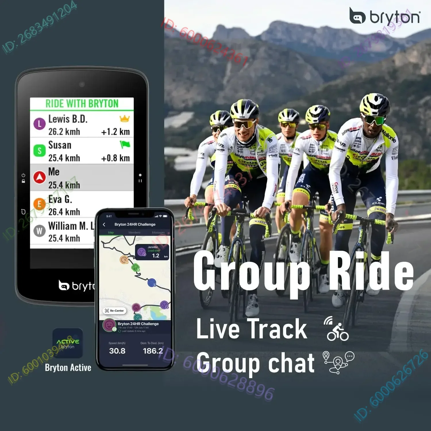 Bryton Rider S800 3.4" Color Touchscreen GPS Bike/Cycling Computer Offline USA