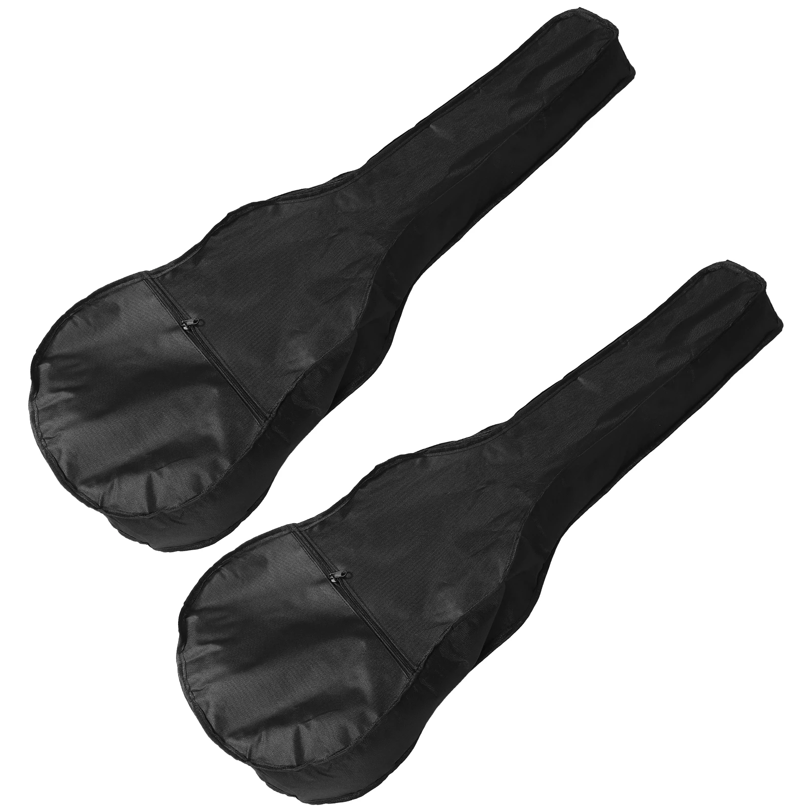 

2 Pcs Guitar Bag Acoustic Bags Carrier Cases Backpack Style for Guitars Ballad Folk