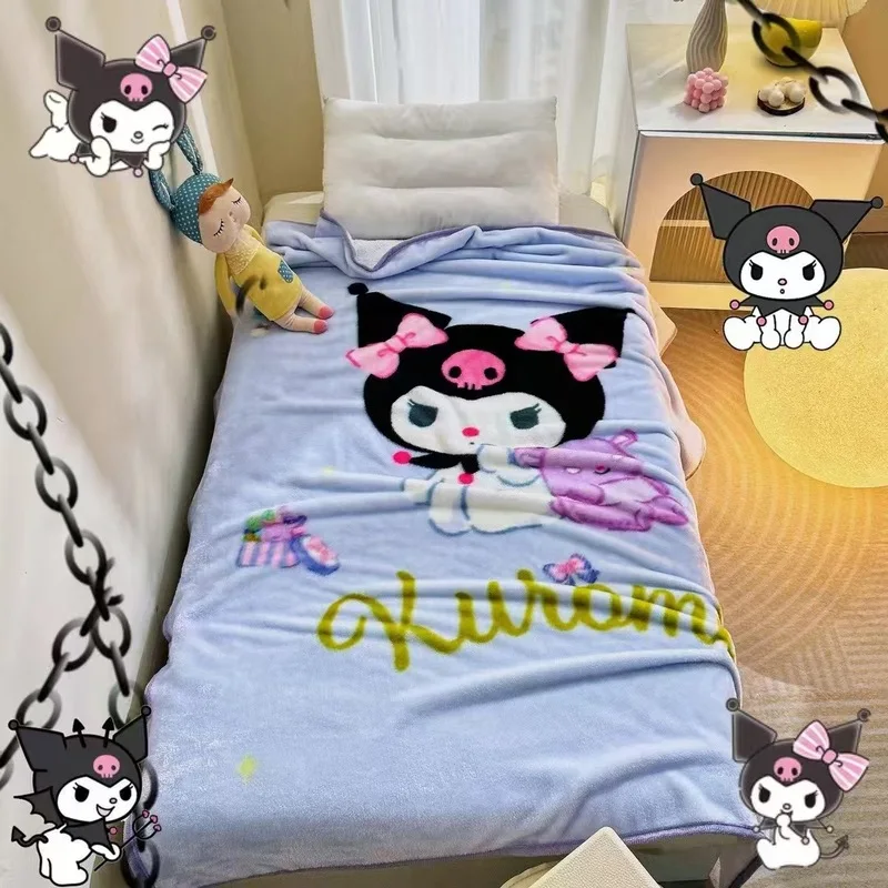 Cartoon Children'S Trio Blanket Milk Velvet Kindergarten Afternoon Office Afternoon Rest Cover Blanket Warm Xmas Gifts For Kids image 2