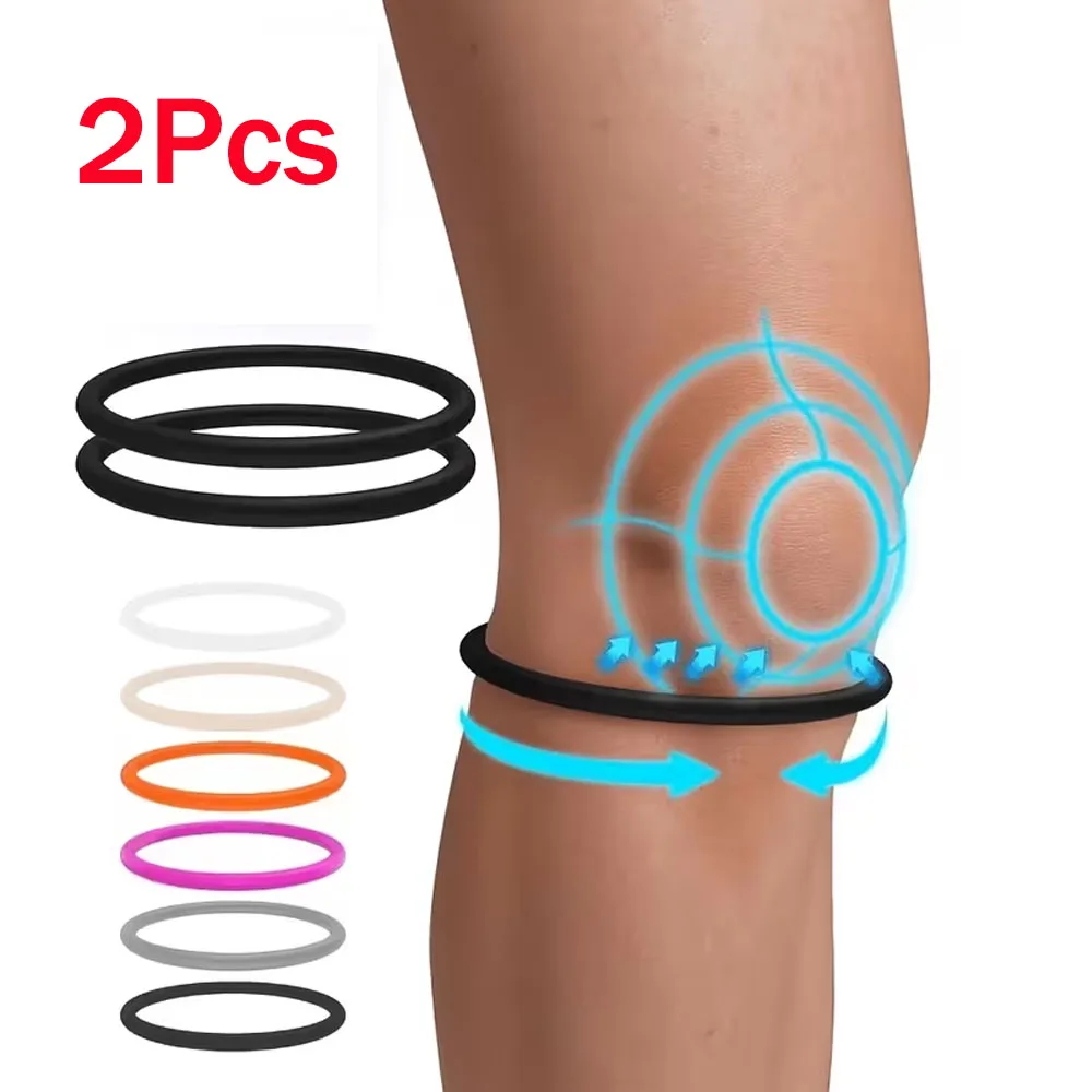 2Pcs Unisex Adjustable Patellar Tendon Ligament Brace - Suitable for Individuals with Knee Pain and Swelling, Aiding in Post