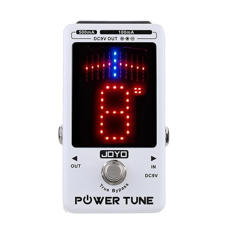 

JOYO Power Tune JF-18 Power Tune Guitar Effect Multi Supply Chromatic Pedal Tuner Guitar Pedal Tuner Bass Tuner 8 Port Guitar