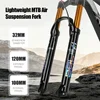 볼라니 산악자전거 에어 서스펜션, 공기 및 오일 원격 자전거 포크, MTB 자전거 액세서리, 26/27 인치, 29 인치, 120mm, 29 퀵릴리즈 3
