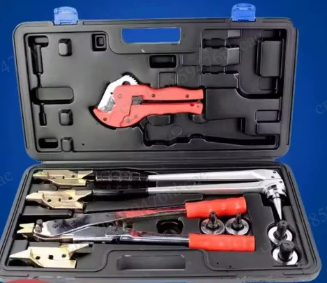 16‑32mm Floor‑Heating Pipe Expanding Crimping Tool Kit Max 50mm Opening for Water‑Heating Pipe Plumbing Installation Repair