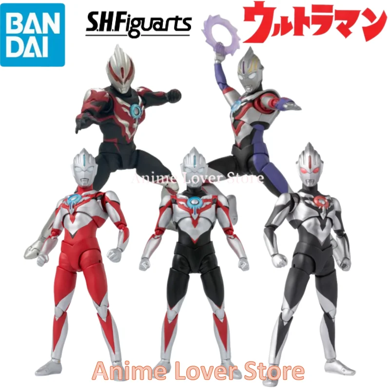 

In Stock Bandai Original SHFiguarts SHF Ultraman Orb Anime Action Figure Toys For Kids Gift Collectible Model Ornaments