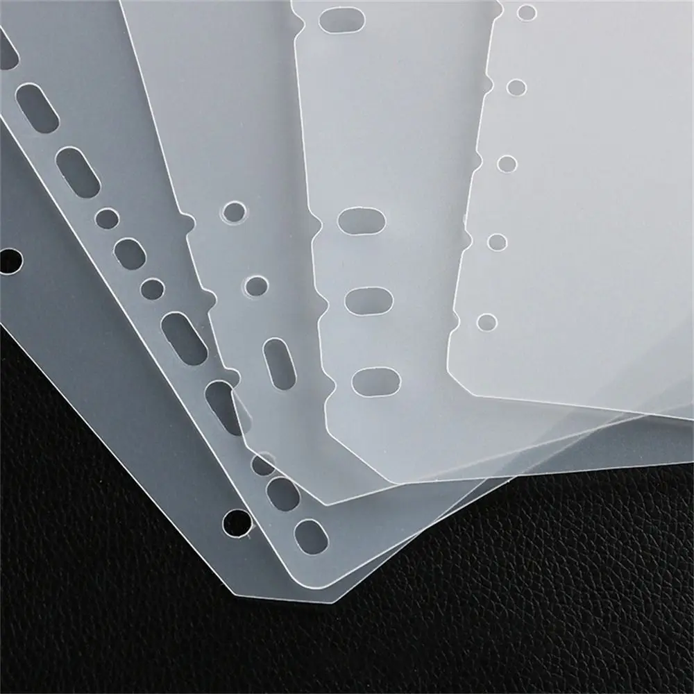 

Page Inner Paper Transparent A5 A6 A7 B5 A4 Loose-leaf Divider Notebook Divider Planner Separator Binder Organizer Divider