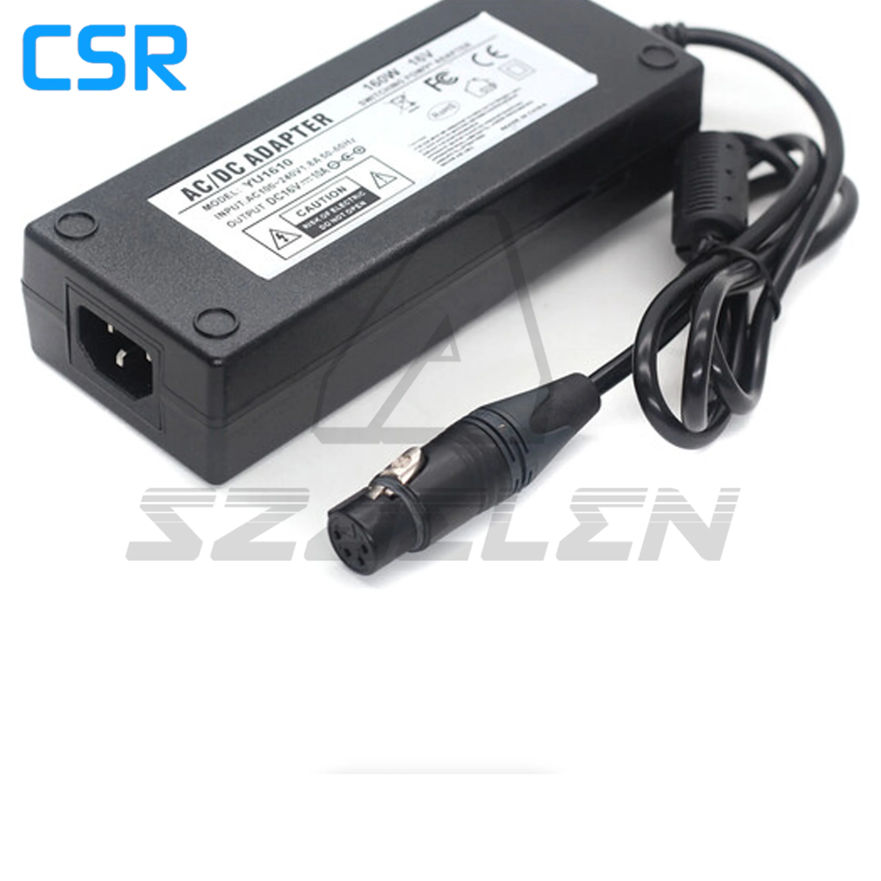 Canon C400, C500, C700 Camera XLR 4-Pin Power Cable 220-110V Power Adapter Cable Output DC16V 10A