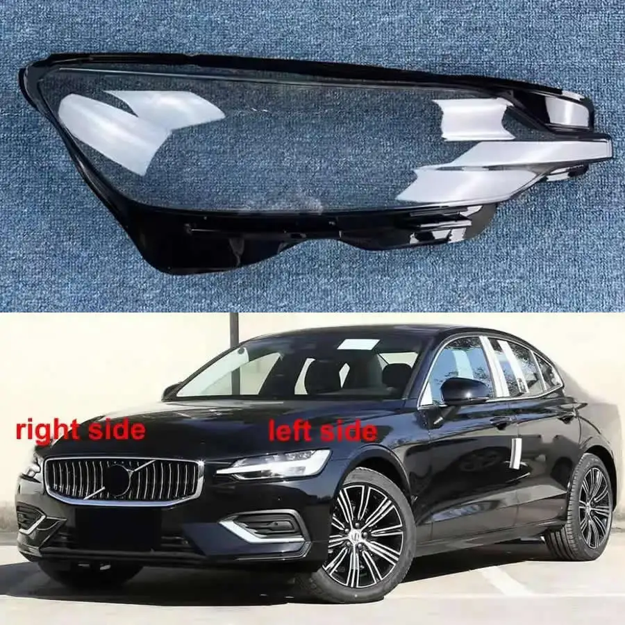 

Для Volvo S60 2020-2023: Прозрачная крышка фары, корпус фары из плексигласа, замена оригинального плафона