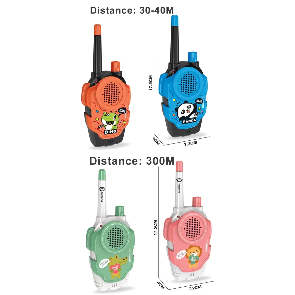 2pcs Kid-Friendly Walkie Talkie Two-Way Radios for Clear Communication - Essential for Camping & Hiking Adventures For Boys Girl