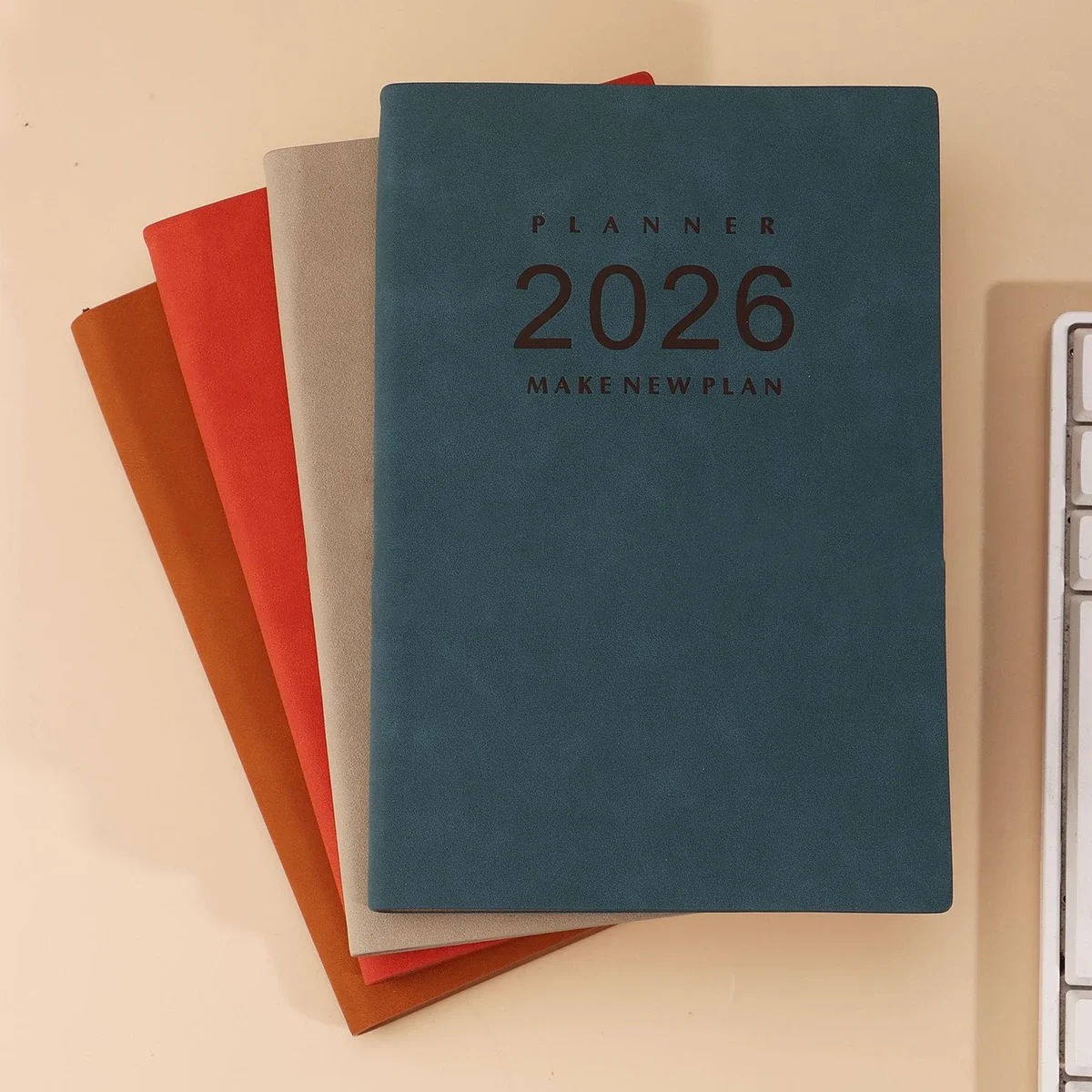 Cuaderno portátil A5 de cuero suave Simple, Bloc de notas de PU de negocios, papelería para estudiantes, oficina, escuela, diario