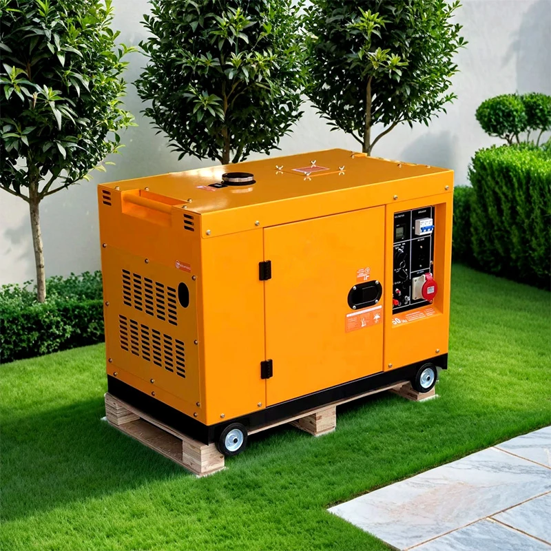 

Diesel Power Generator for Power Outages 220V China Type Customizable Quiet Lightweight Low-noise Generator for Rainstorms 12kw