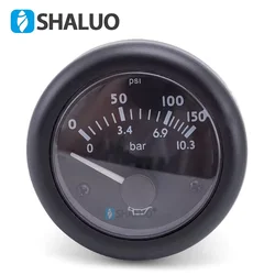 DC12V 24V Oil Pressure Gauge for Diesel Engine generator Oil Pressure Sensor Oil Pressure Meter 52mm Size