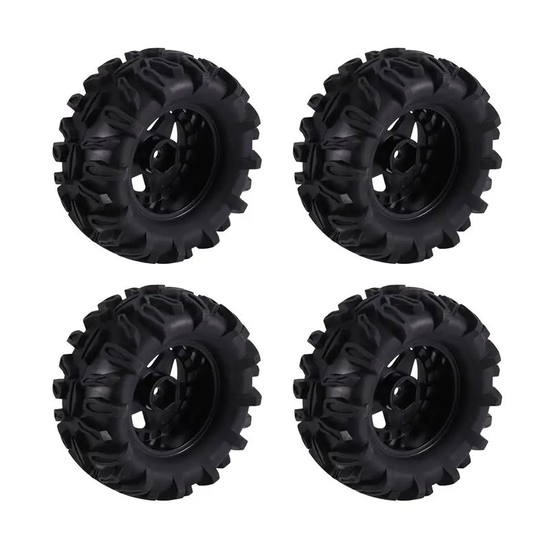 

Универсальные аксессуары для радиоуправляемых машин TRAXXAS 1/16 E-Revo, HSP 94186, Wltoys 144001 - 4 шт. 90-мм шины для модернизации колес