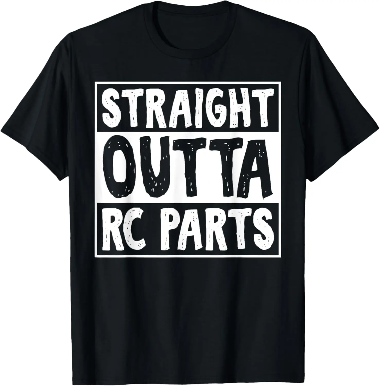 

Футболка Straight Outta RC Parts с юмором и шуткой для любителей радиоуправляемых автомобилей