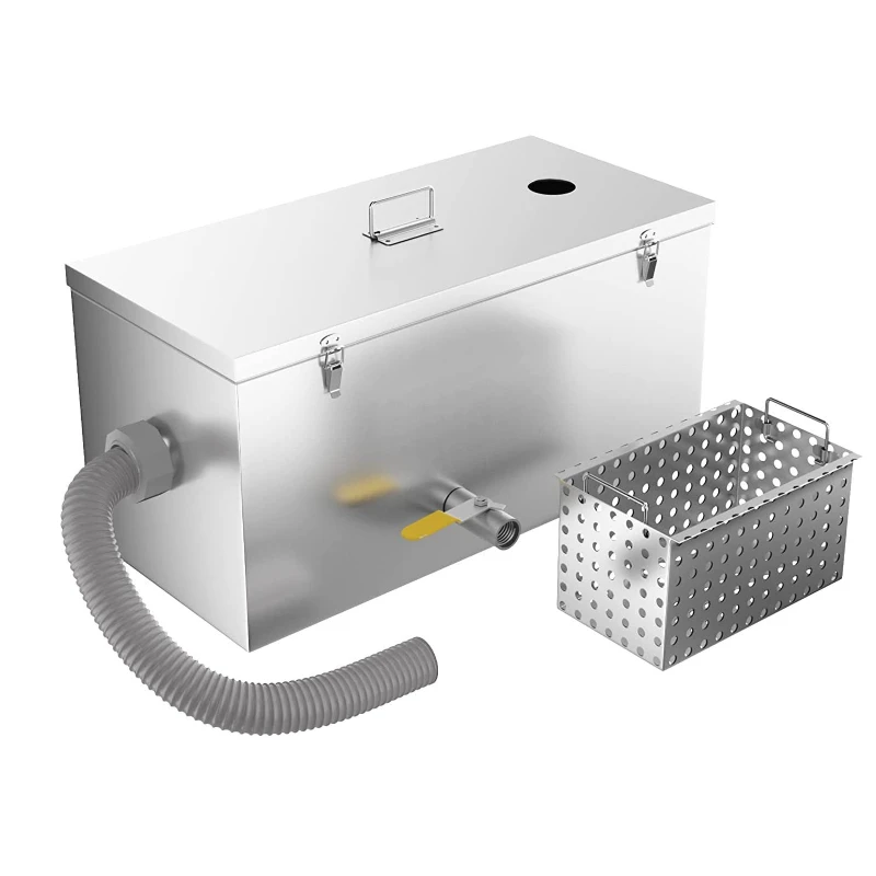 

Kitchen catering stainless steel grease trap, sewage treatment equipment, oil and water separator