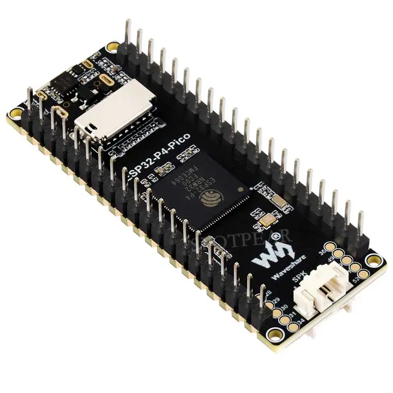 ESP32-P4 PICO Development Board with MIPI DSI 10.1-inch Display, Audio Speaker, and CSI Camera