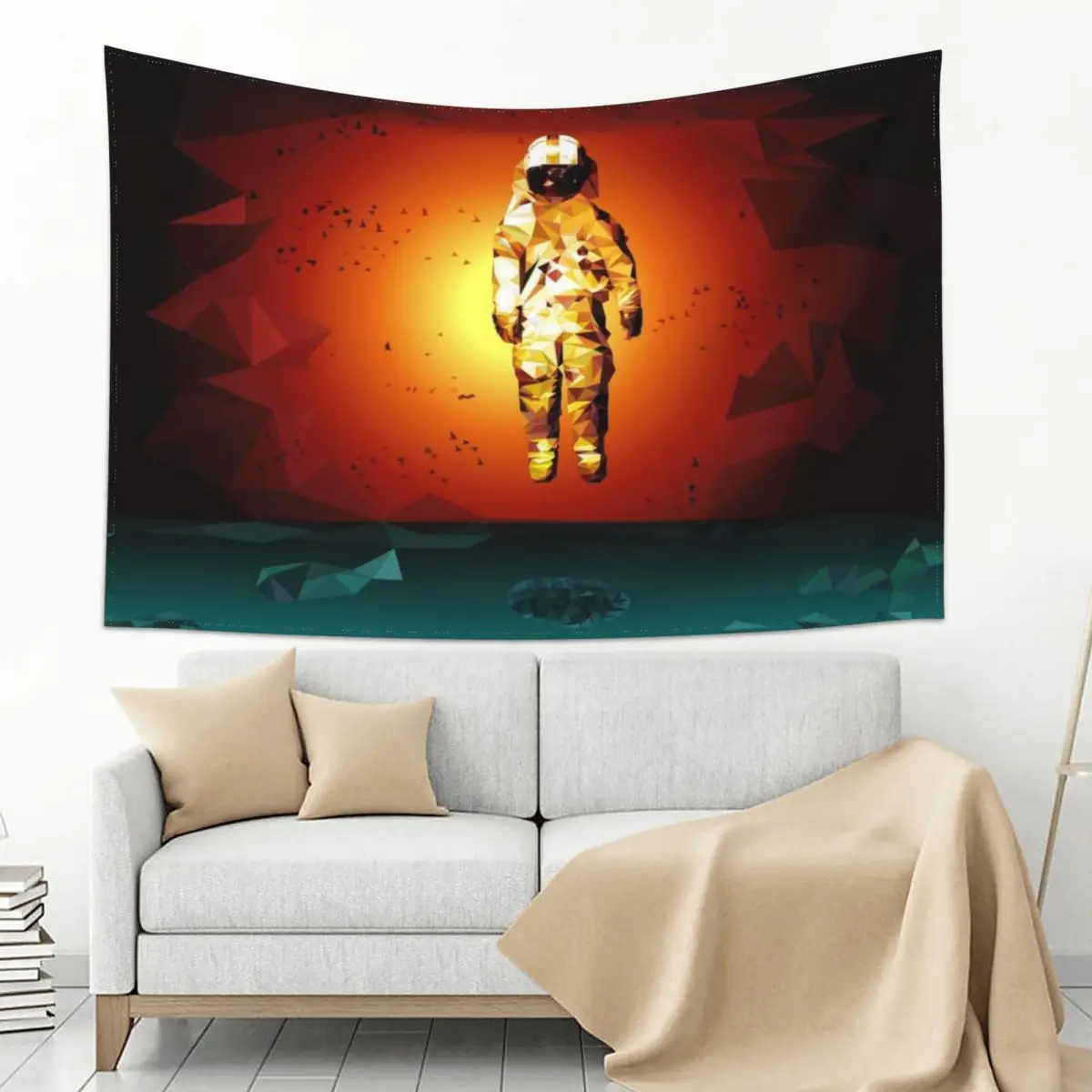 

Deja Entendu - v1 Poly Art Tapestry Room Decoration Korean Style Decoration Room House Decoration Tapestry