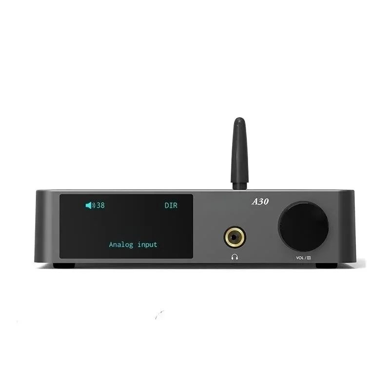 New! A30 Desktop Stereo Audio Power Amplifier & Headphone Amp Support APTX Bluetooth 5.0 ESS DAC Chip with Remote Control
