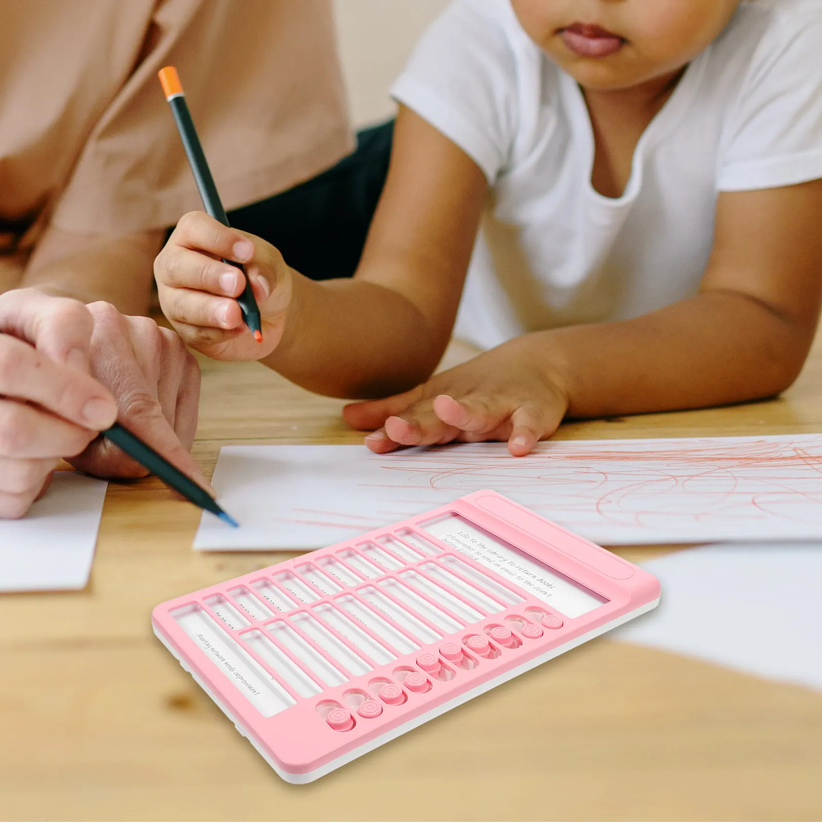 Magnetic Chore Chart Set – Erasable Task Tracker for Kids, DIY Household Behavior Reward Board, Wear-Resistant