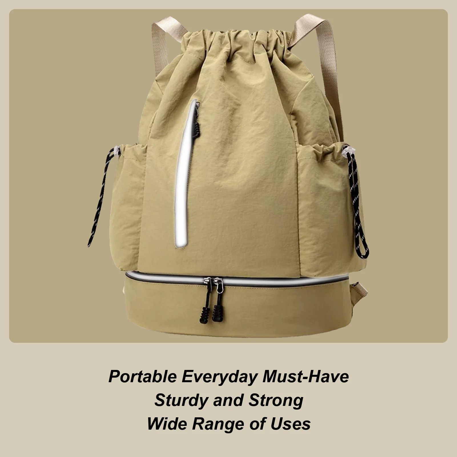 

Спортивная сумка на шнурке, легкий походный рюкзак, большой вместительный рюкзак для фитнеса, водонепроницаемая сумка на плечо для альпинизма