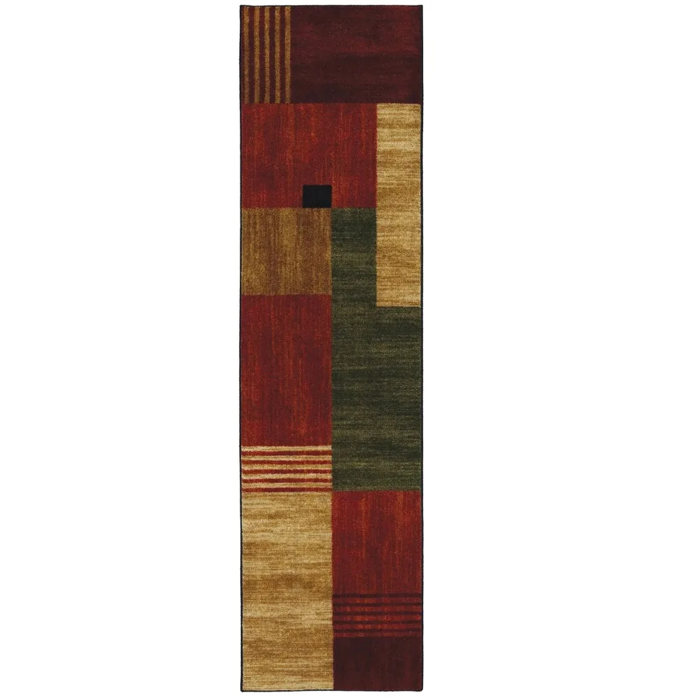 

Alliance Indoor Geometric Runner Rug, Multi, 2' x 8'