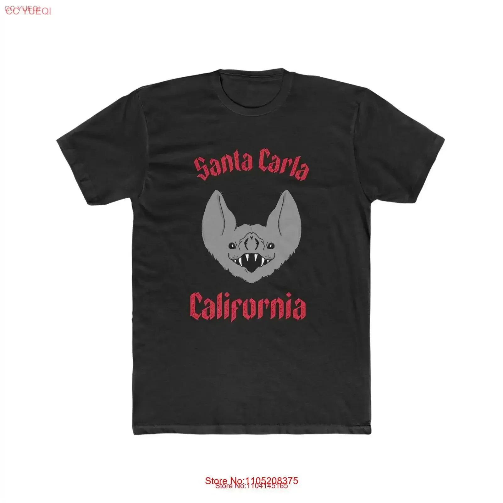 

Футболка Санта-Карла, Калифорния, Ретро, 80-е годы, фильм ужасов, вампиров, винтажный стираный слегка мягкий графический унисекс, удобный