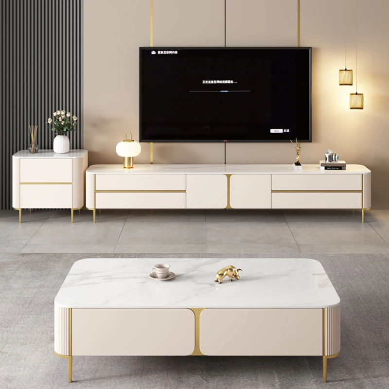 

Hallway Designer Tv Stands Luxury White Cabinets Modern Wood Tv Table Minimalist Living Room Suporte Para Tv Trendy Furniture