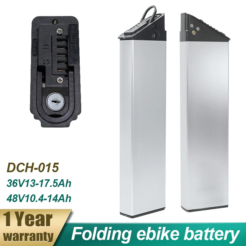 for GORTAT HRTC G100 Wallke X3 Pro Ebike Batteries 48V 10.4Ah 12.8Ah 14Ah DCH-015 36v 13ah 15ah 17.5ah folding ebike battery