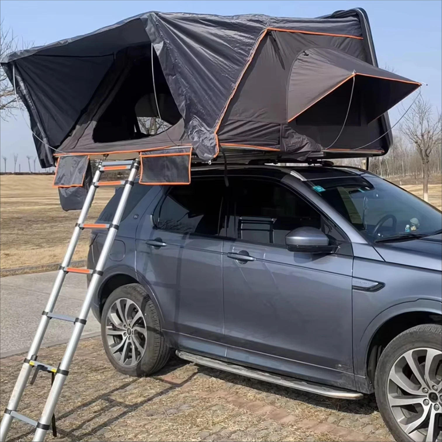 

Оптовая продажа: Индивидуальная портативная палатка на крышу автомобиля 4x4 для кемпинга, с жестким корпусом из АБС-пластика, с раскладной конструкцией и багажником-креплением