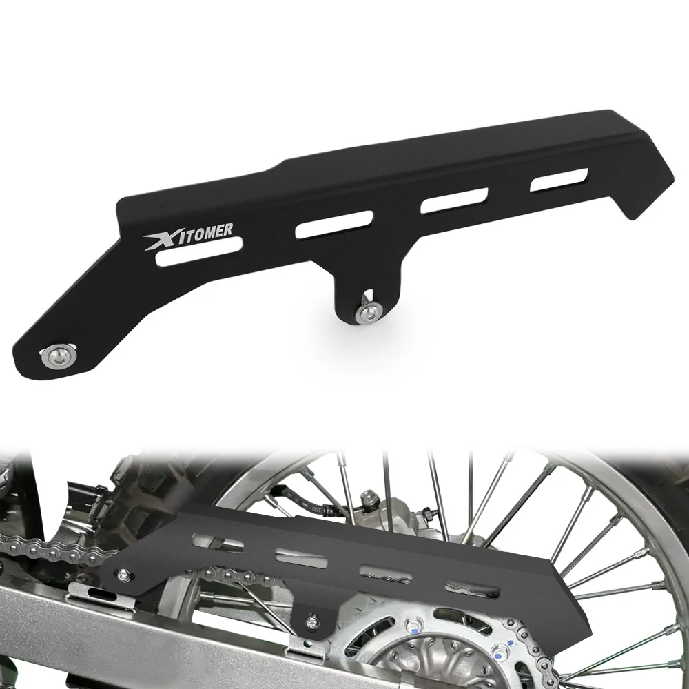 

Motorcycle Chain Guard Cover Fit For Kawasaki KLX230 / S / SM 2020 2021 2022 2023 2024 Black Aluminum Guard Sprocket Protector