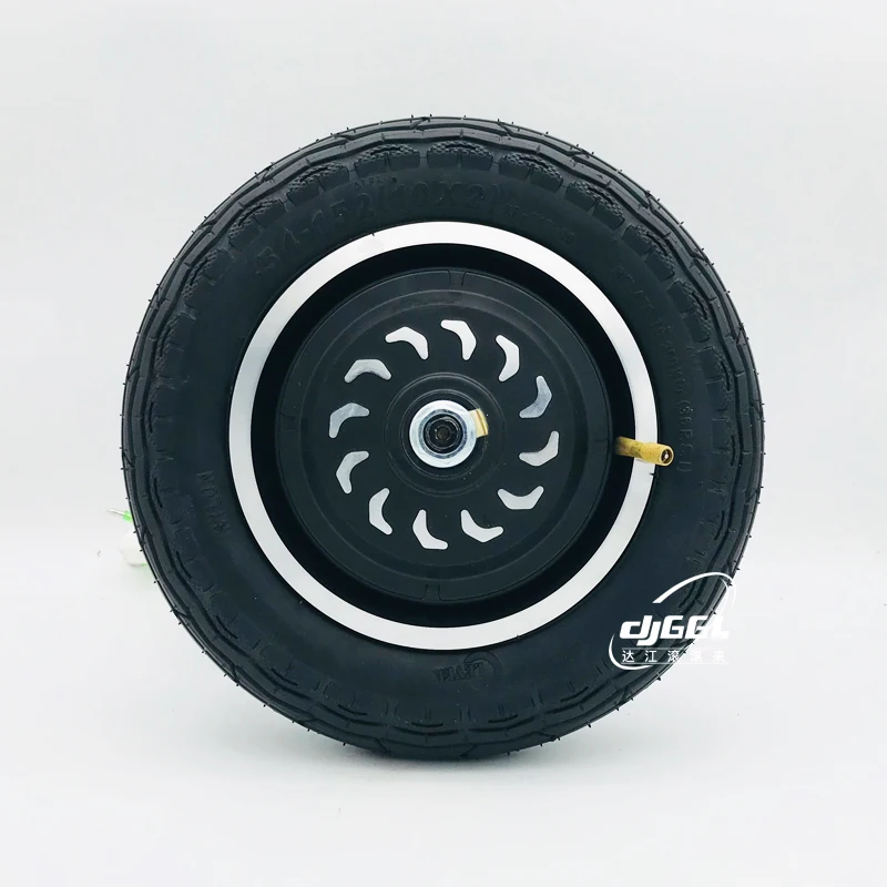 10 inch disc brake scooter electric motor wheel hub motor 48 v24v36v 10 inch skateboard with tires