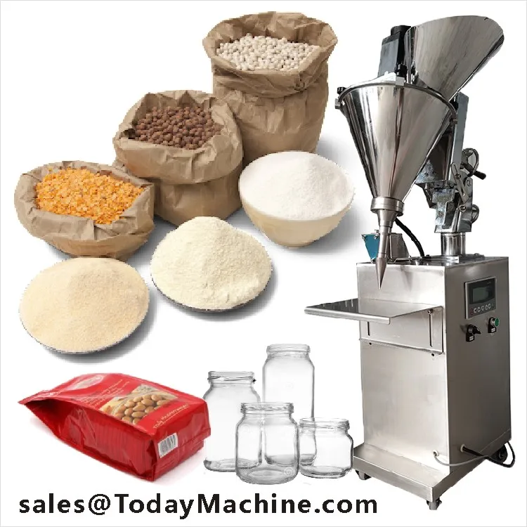 Powder Filling Machine with Motor for Chemical & Beverage Applications Glass/Metal Packaging Bags & Cases