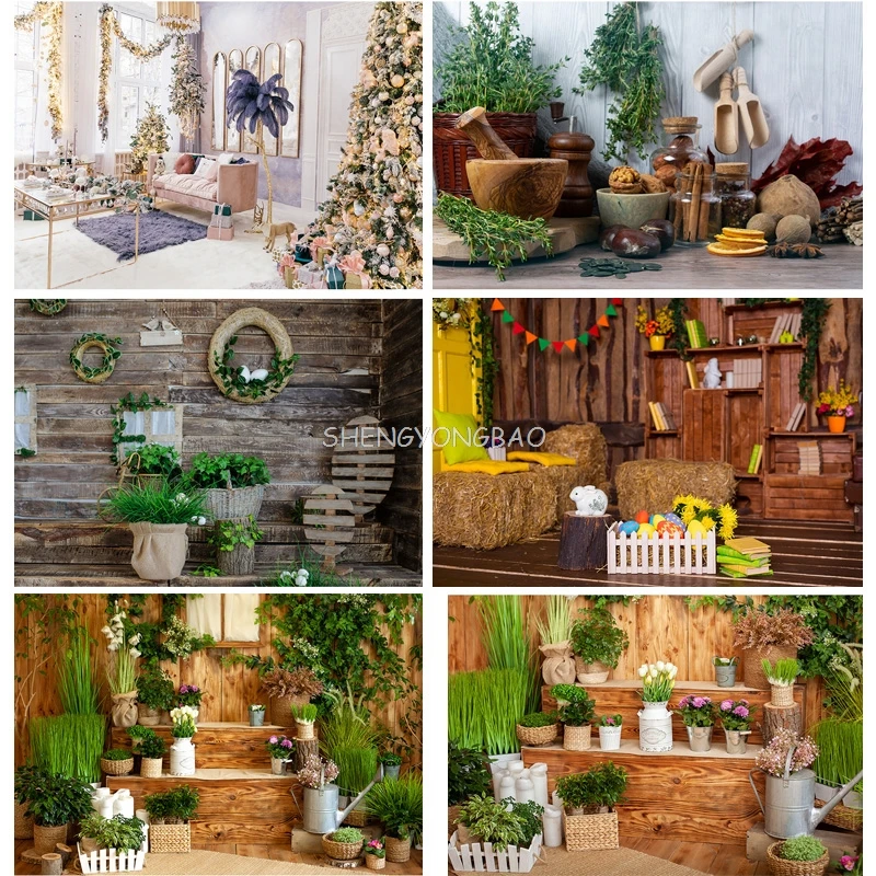 

Vinyl Happy Easter Photography Backdrops Birthday Baby Photography Background Newborn Photo Studio Props YXX-62