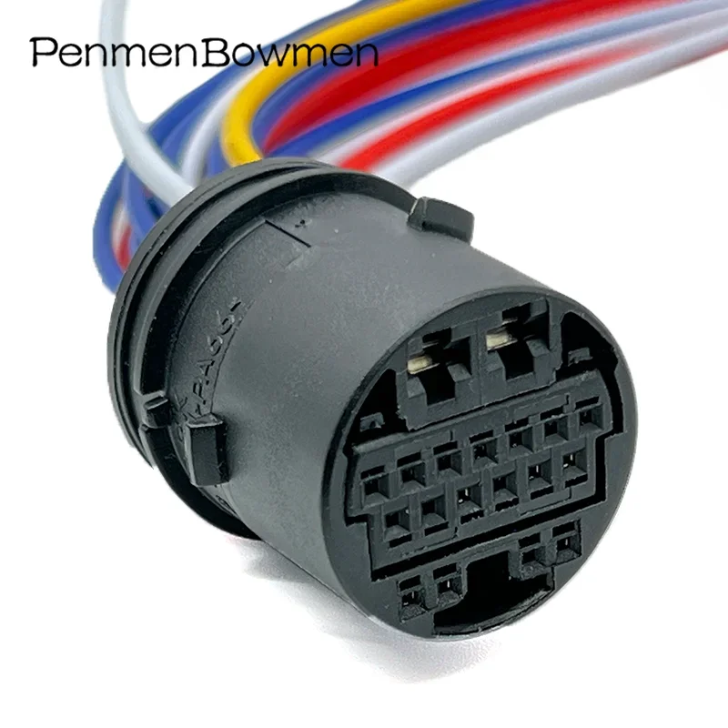 

1 Set 19 Pin 13158679 Auto Door Composite Female Plug Wiring Harness Electrical Cable Connectors For OPEL