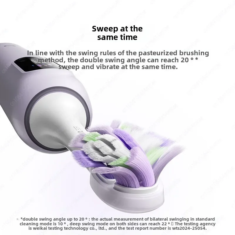 MIJIA Sonic Electric Toothbrush Pro Smart Tooth Surface Recognition Digital Display Teeth Whitening Oral Care