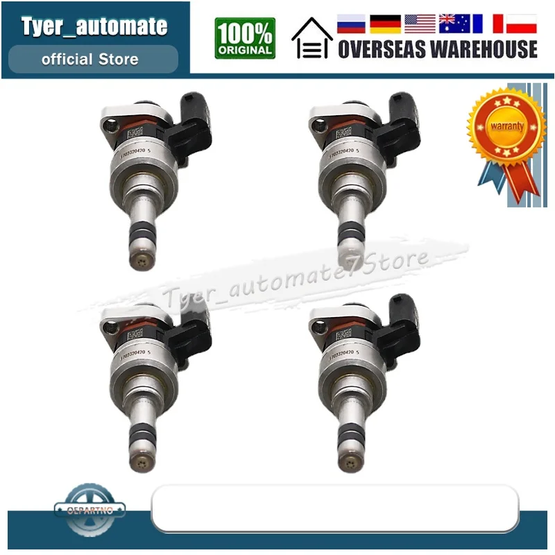 55577403 4PCS Fuel Injectors For Chevrolet Equinox GMC Terrain Buick Encore Chevrolet Cruze Chevrolet Malibu