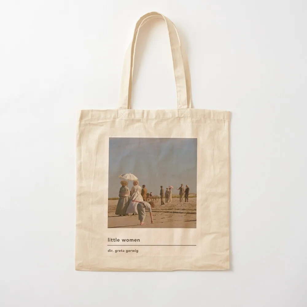 

minimalist little women poster Tote Bag custom canvas bag hand bag ladies Eco