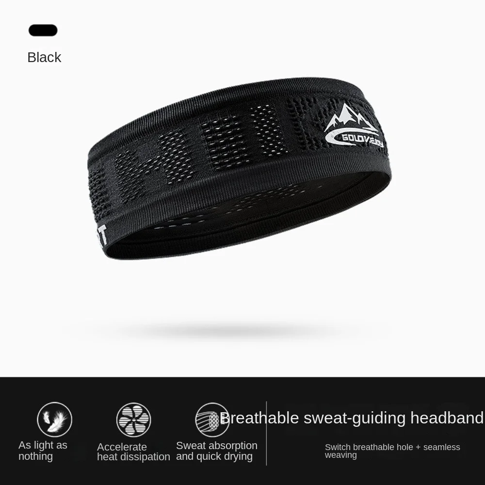 Outdoor Sports Headband Fitness Sweatwicking Breathable High Elastic Headband Headband Headband image 3