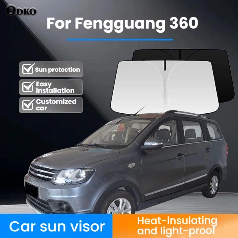 

Солнцезащитный экран для лобового стекла Fengguang 360, на заказ, с защитой от УФ-излучения и теплоизоляцией