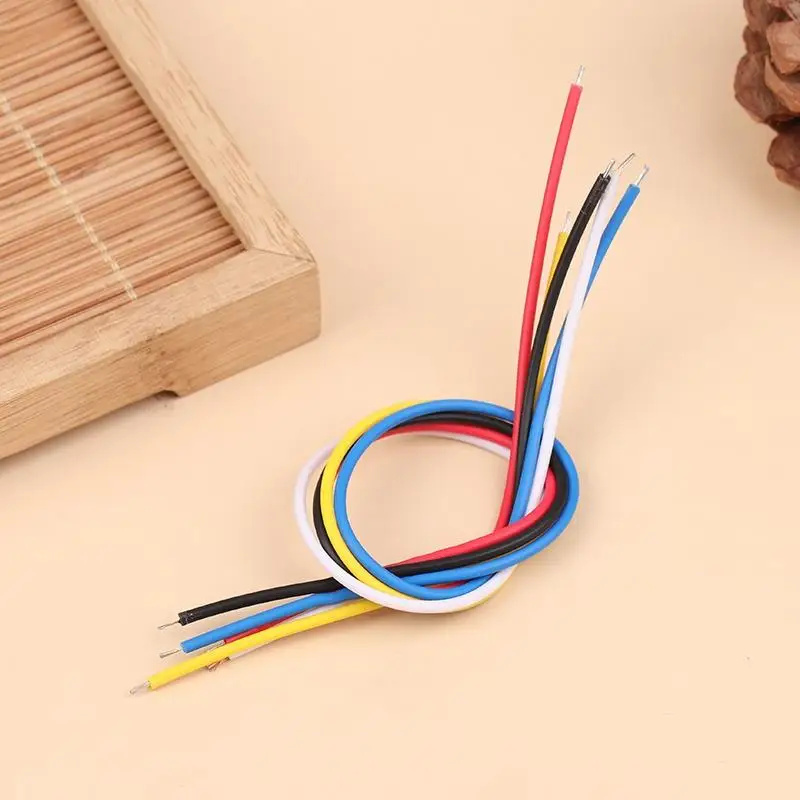 5Pcs/set Premium Copper Guitar Circuit Connection Kit Electric Guitar Internal Circuit Connection Cable