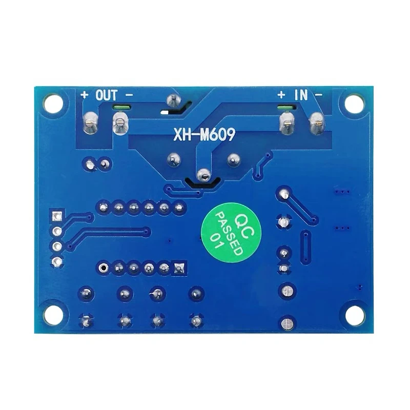 1PCS XH-M609 DC voltage protection module Lithium battery under voltage loss, low power, disconnect output 6-60V