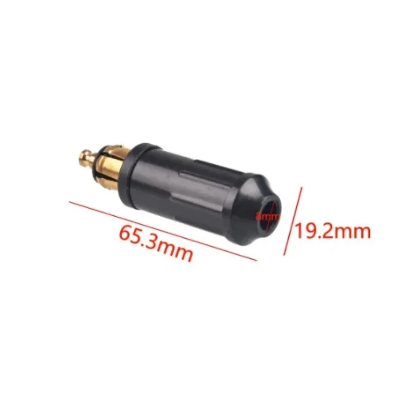12V 24V For BMW Excavators Construction Vehicles Motorcycle Cigarette Lighter EU Plug Refit Accessory Socket to Converter