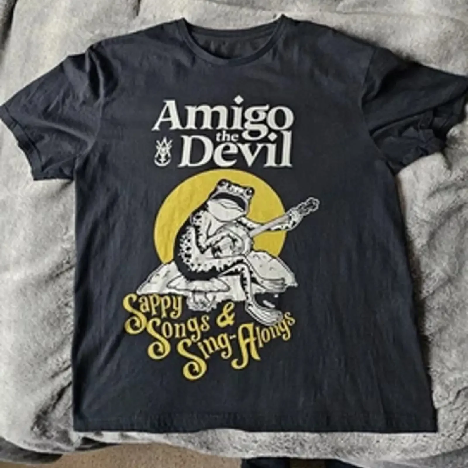 Amigo The Devil Sappy Songs T Shirt Size S 5XL vintage Washed Stylish Stretched Comfortable Top For Everyday Wear Unisex