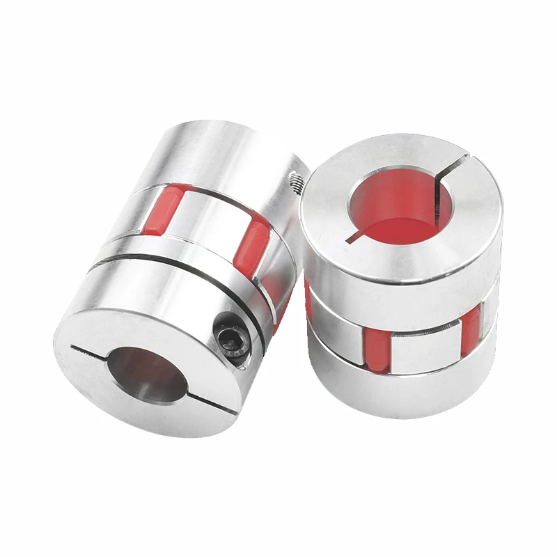 3 Jaw Coupling D40 L65 6/8/10/12/14/15/16/17/18/19/20/22mm CNC Motor Ballscrew Jaw Spider Plum Shaft Coupler Flexible