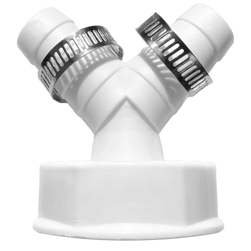 Multi Functional Drain Hose Connector Drainage Fitting Drainage Y-adapter 13 X 12 X 5 Cm Washing Machine Adaptor