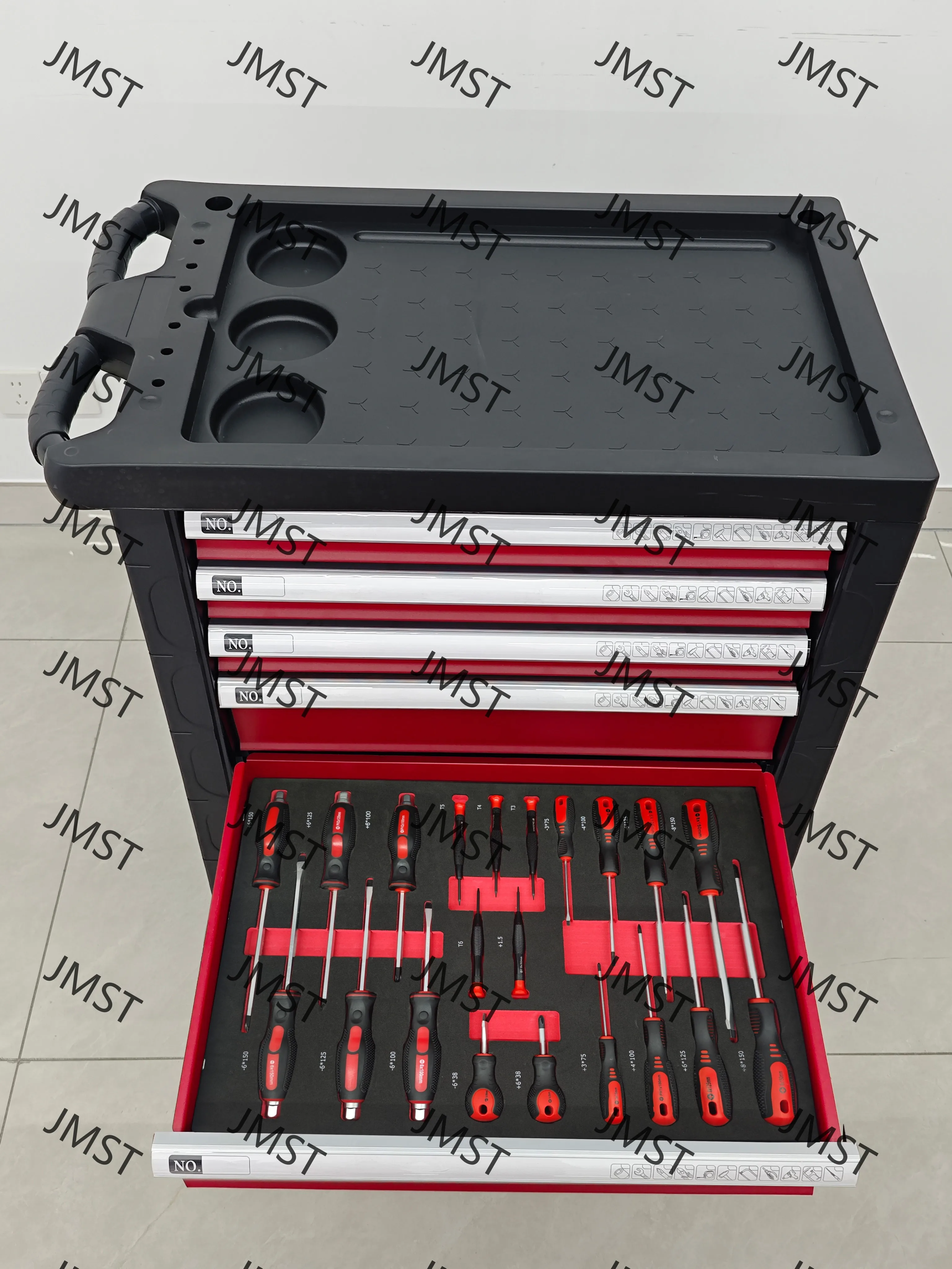 JMST Practical Professional Tool Cabinet 2026 - 6 Drawer Heavy Roller Special Offer