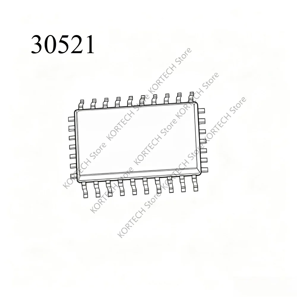 2Pcs 30521 Car Engine ECU Board IC Ignition Driver Chip For Mercedes-Benz 272 273