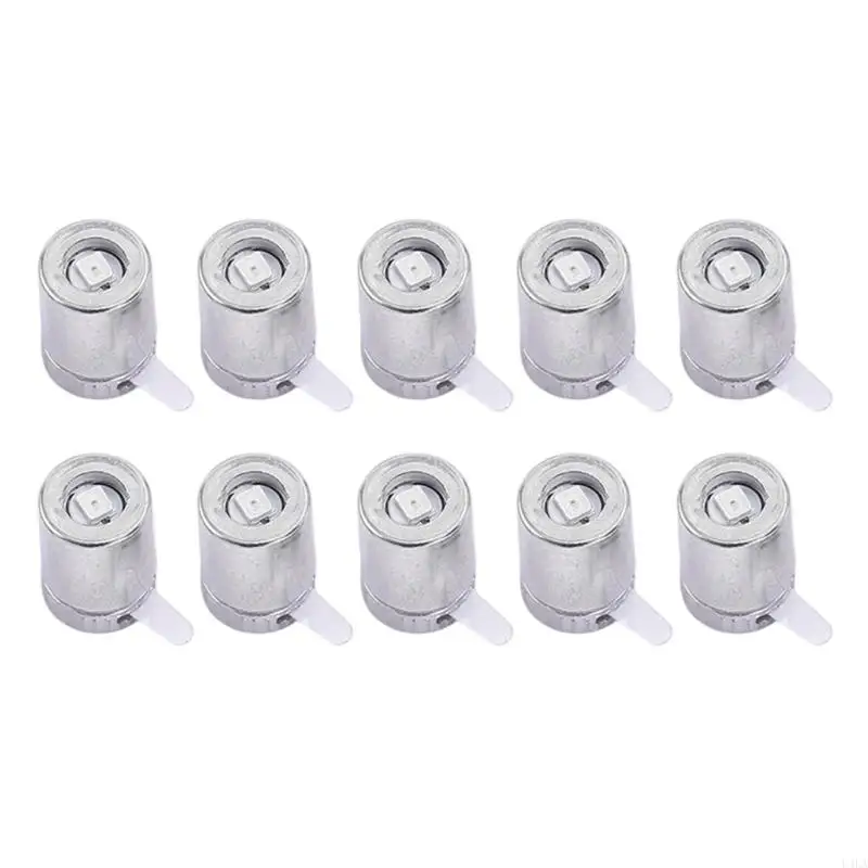 

U4LA 10Pcs Miniature LED Lights Dollhouses Miniature Lamp Small Spots Lights Enduring