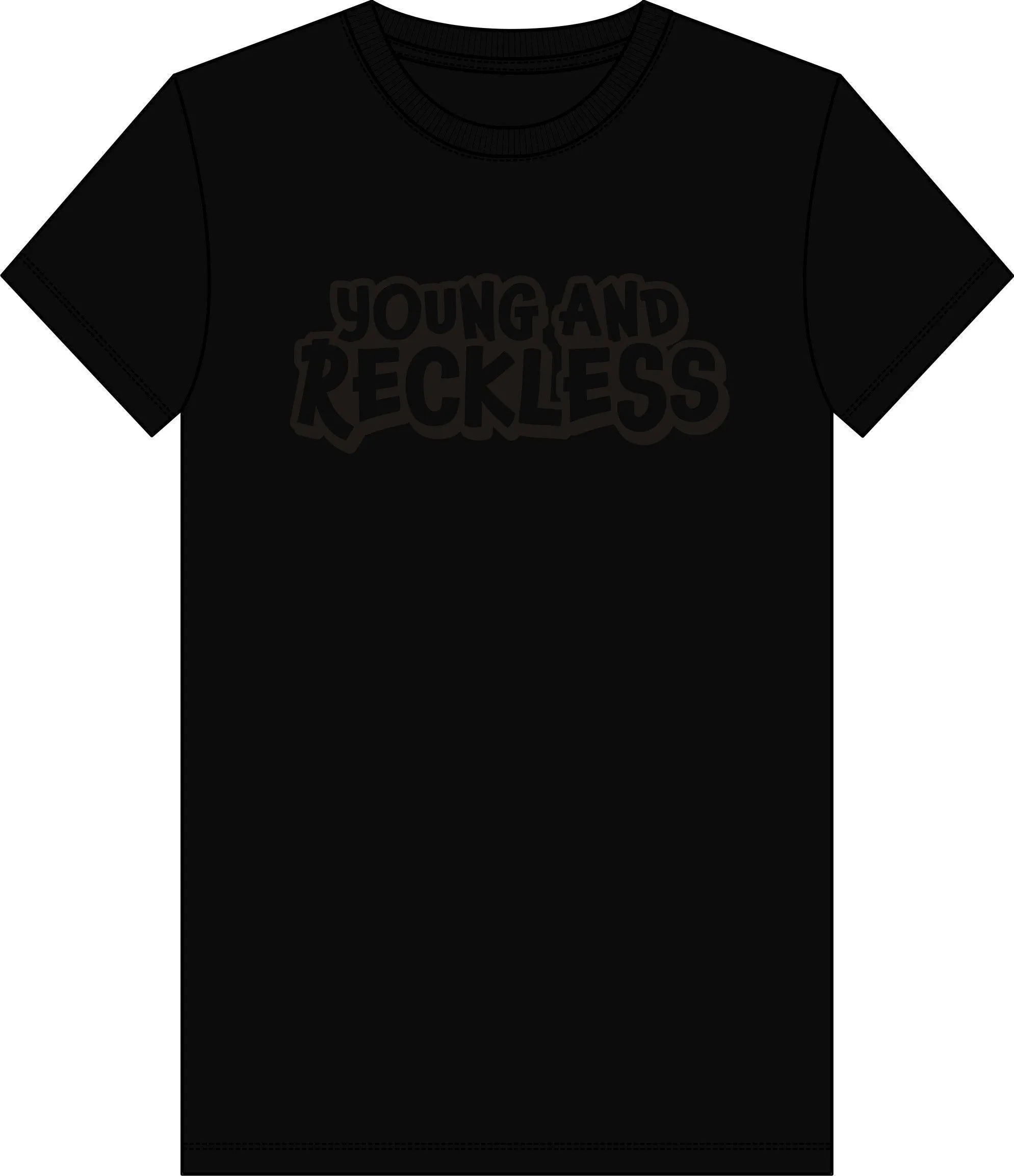 Camiseta de Black Friday, prenda de vestir inspirada en los deportes de acción, exclusiva, Young And Reckless Uk, 5