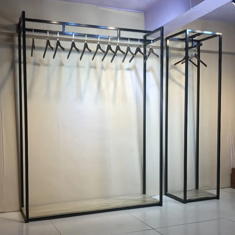 Wedding clothing store suit dress rack hanger hanging wedding photography building strong floor display stand dress cheongsam